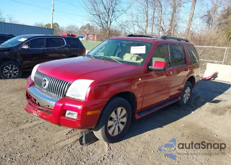 2006 Mercury Mountaineer Luxury из США, поврежденный, VIN 4M2EU47E06UJ00971